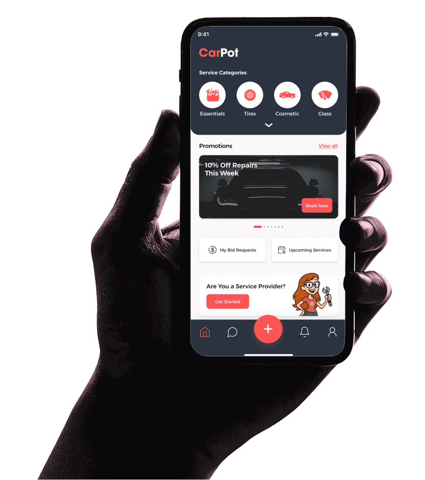 CarPot Representative Phone Image